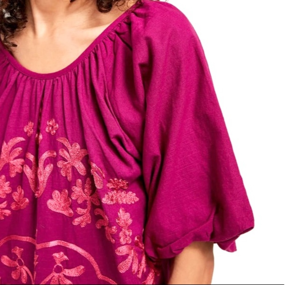 NWT Free People Fiona Dress in Bright Plum. XS - Picture 5 of 8